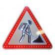 Светодиодный знак 1.25 «Дорожные работы»